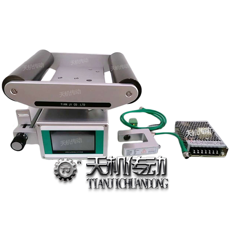 面對(duì)口罩物料跑偏，可使用糾偏一體機(jī)